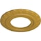 Ekena Millwork Claremont Ceiling Medallion (Fits Canopies up to 5 5/8"), 9"OD x 4 1/2"ID x 1/2"P, Iridescent Gold CM09CLIGS - alternate 5